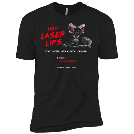 T-Shirts Black / X-Small Laser Lips Men's Premium T-Shirt