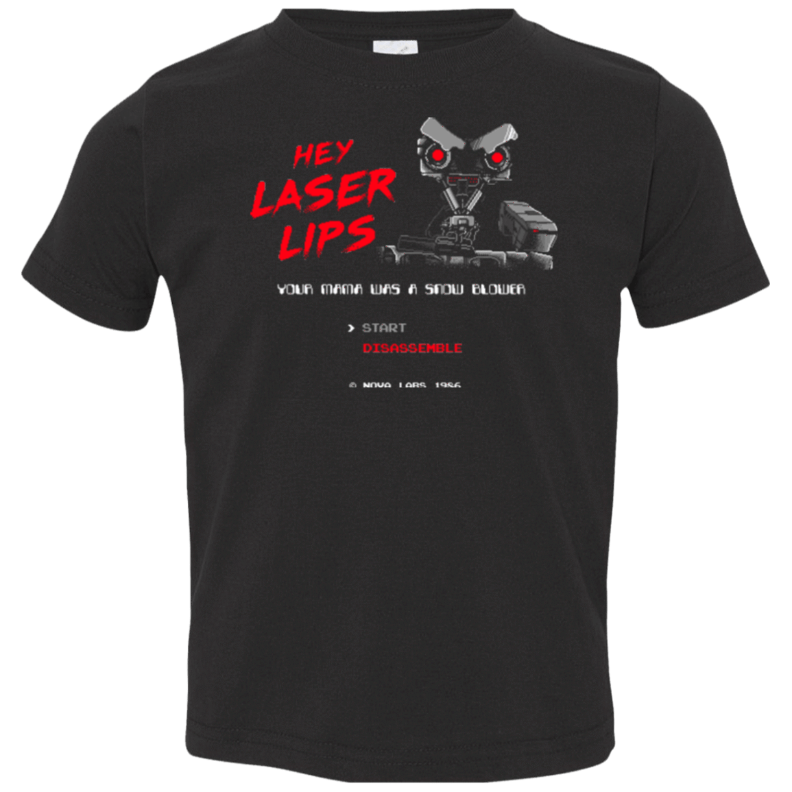 T-Shirts Black / 2T Laser Lips Toddler Premium T-Shirt