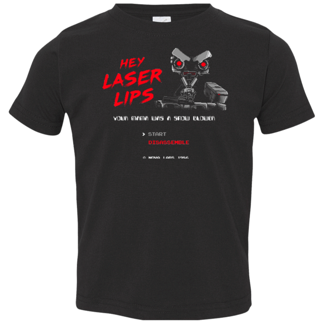 T-Shirts Black / 2T Laser Lips Toddler Premium T-Shirt