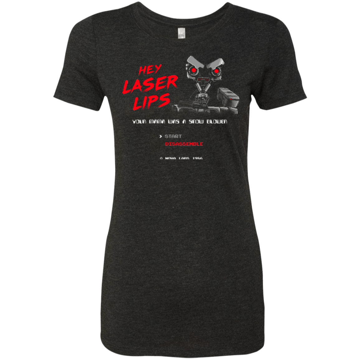 T-Shirts Vintage Black / Small Laser Lips Women's Triblend T-Shirt