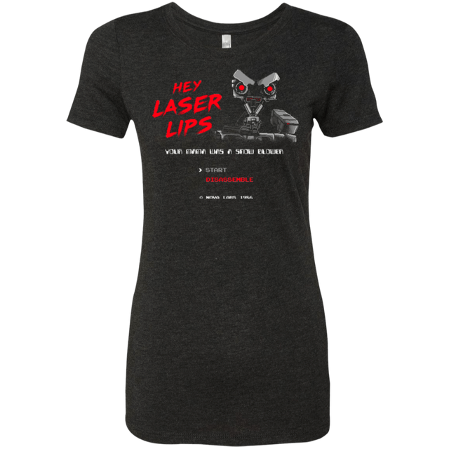 T-Shirts Vintage Black / Small Laser Lips Women's Triblend T-Shirt
