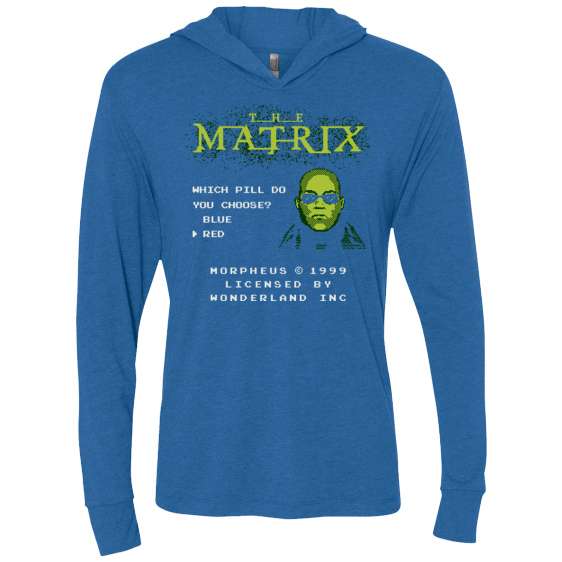 T-Shirts Vintage Royal / X-Small Last chance Triblend Long Sleeve Hoodie Tee