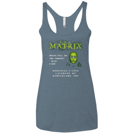 T-Shirts Indigo / X-Small Last chance Women's Triblend Racerback Tank