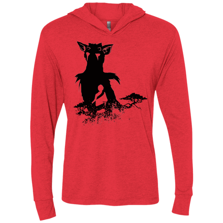 T-Shirts Vintage Red / X-Small Last guardian Triblend Long Sleeve Hoodie Tee