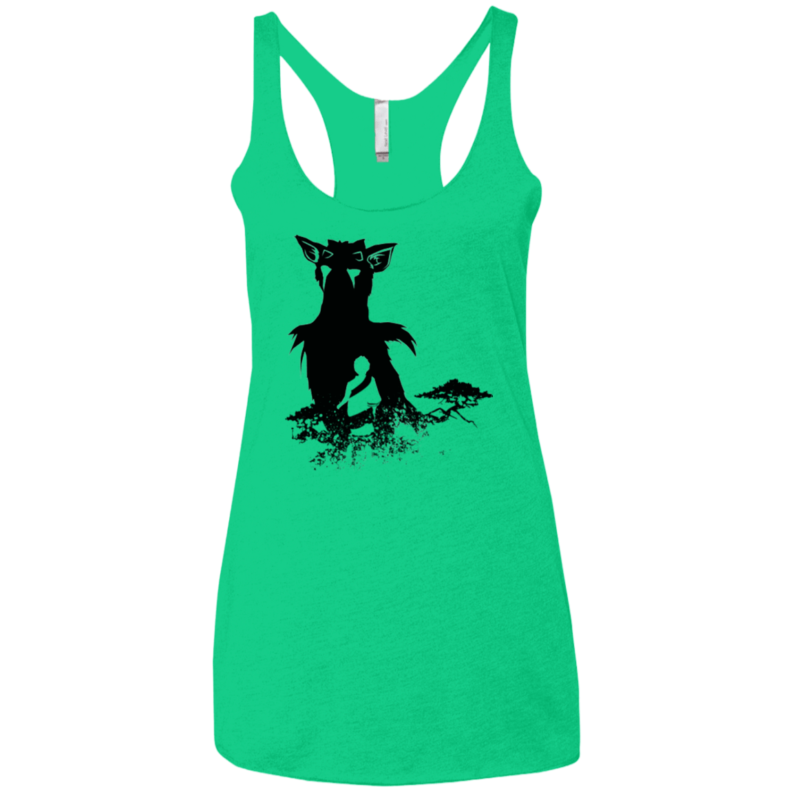 T-Shirts Envy / X-Small Last guardian Women's Triblend Racerback Tank