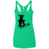T-Shirts Envy / X-Small Last guardian Women's Triblend Racerback Tank