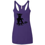 T-Shirts Purple / X-Small Last guardian Women's Triblend Racerback Tank
