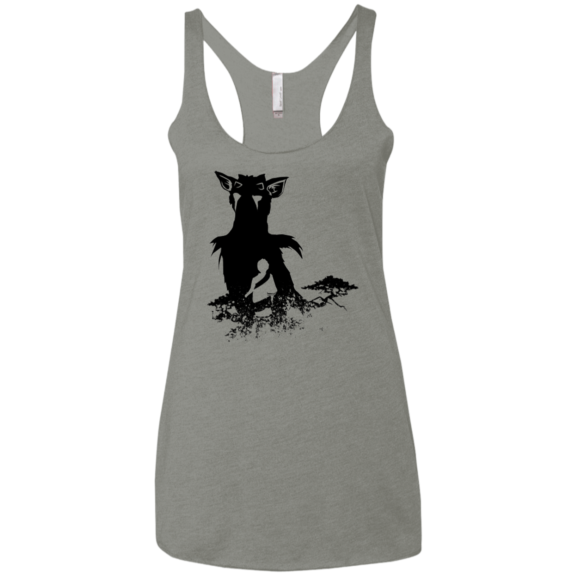T-Shirts Venetian Grey / X-Small Last guardian Women's Triblend Racerback Tank