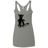 T-Shirts Venetian Grey / X-Small Last guardian Women's Triblend Racerback Tank