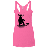 T-Shirts Vintage Pink / X-Small Last guardian Women's Triblend Racerback Tank