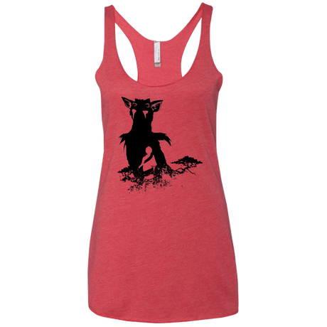 T-Shirts Vintage Red / X-Small Last guardian Women's Triblend Racerback Tank