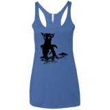 T-Shirts Vintage Royal / X-Small Last guardian Women's Triblend Racerback Tank