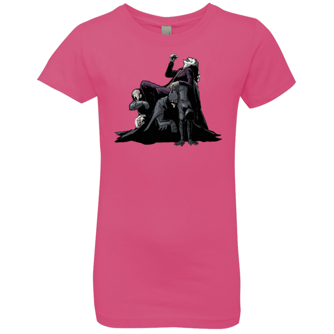 T-Shirts Hot Pink / YXS Last laugh Girls Premium T-Shirt