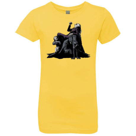 T-Shirts Vibrant Yellow / YXS Last laugh Girls Premium T-Shirt