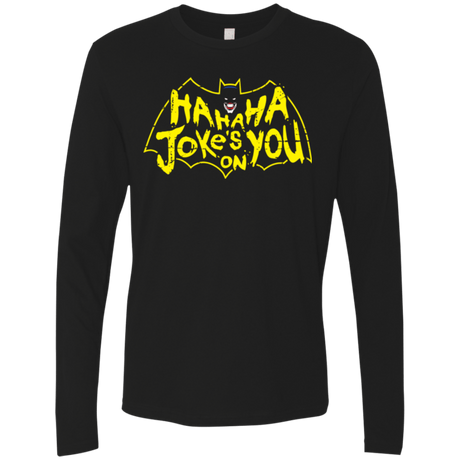 T-Shirts Black / Small Last Laugh Men's Premium Long Sleeve