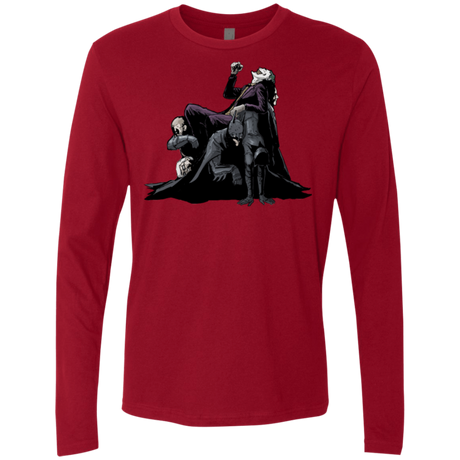 T-Shirts Cardinal / Small Last laugh Men's Premium Long Sleeve