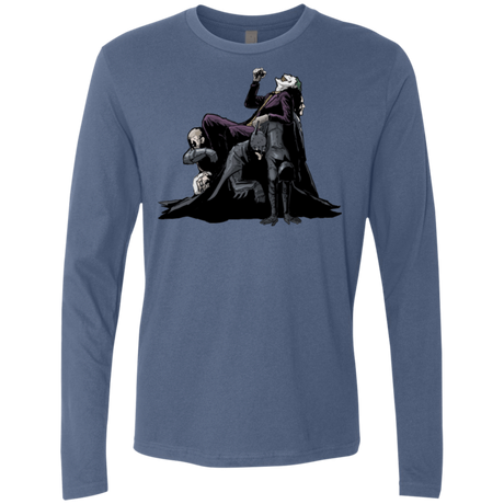 T-Shirts Indigo / Small Last laugh Men's Premium Long Sleeve