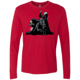 T-Shirts Red / Small Last laugh Men's Premium Long Sleeve