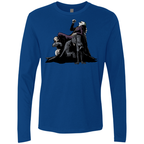 T-Shirts Royal / Small Last laugh Men's Premium Long Sleeve