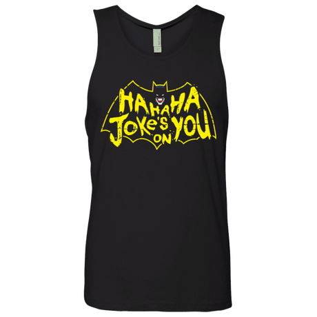 T-Shirts Black / Small Last Laugh Men's Premium Tank Top