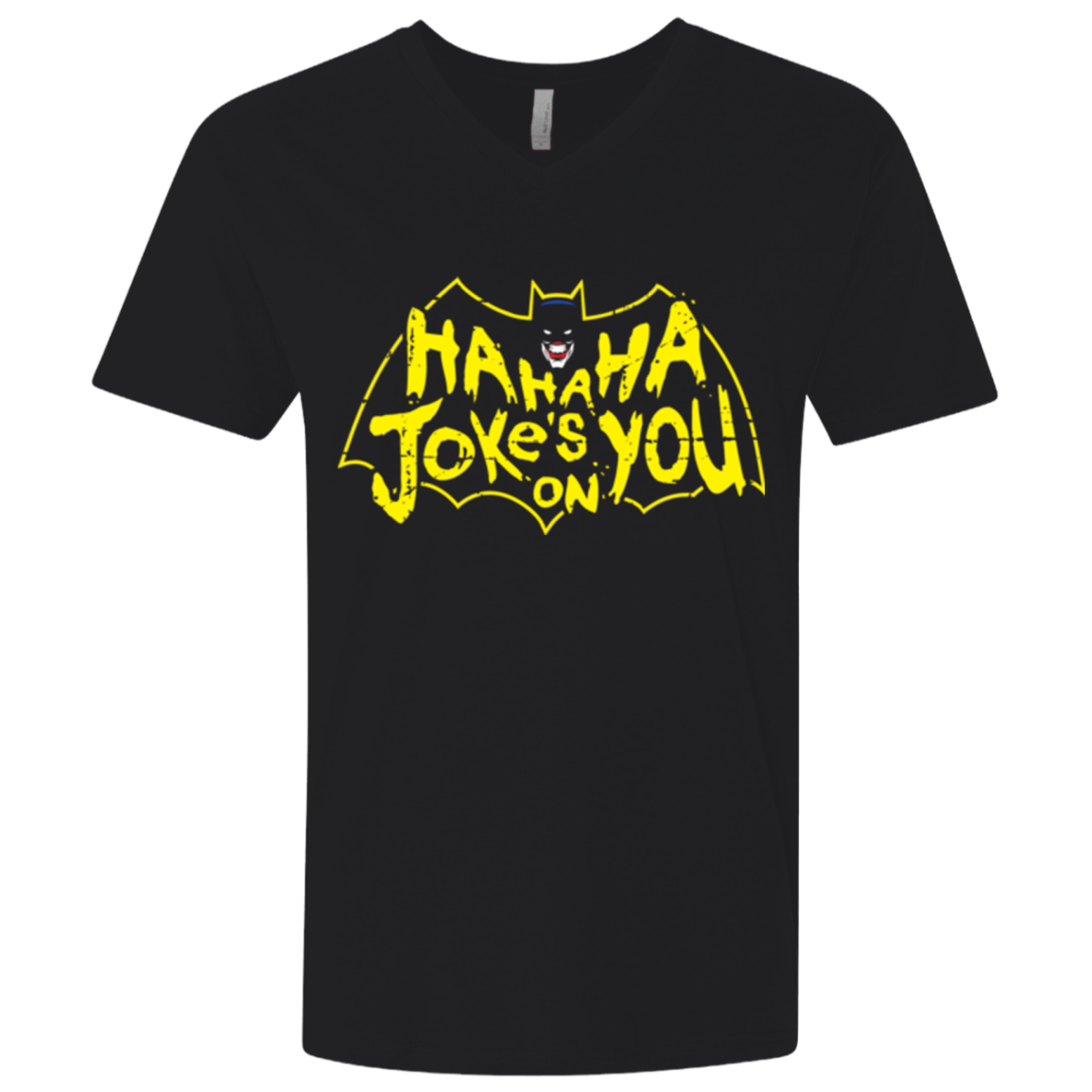 T-Shirts Black / X-Small Last Laugh Men's Premium V-Neck