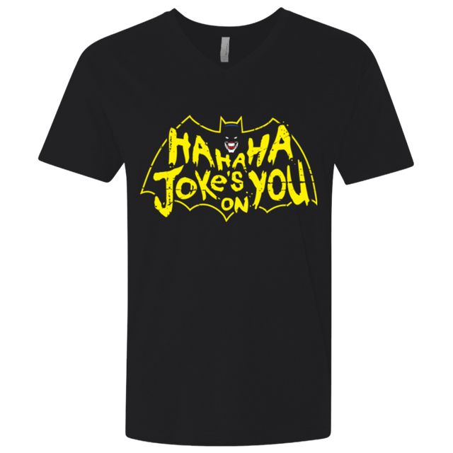 T-Shirts Black / X-Small Last Laugh Men's Premium V-Neck