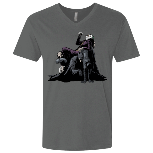 T-Shirts Heavy Metal / X-Small Last laugh Men's Premium V-Neck