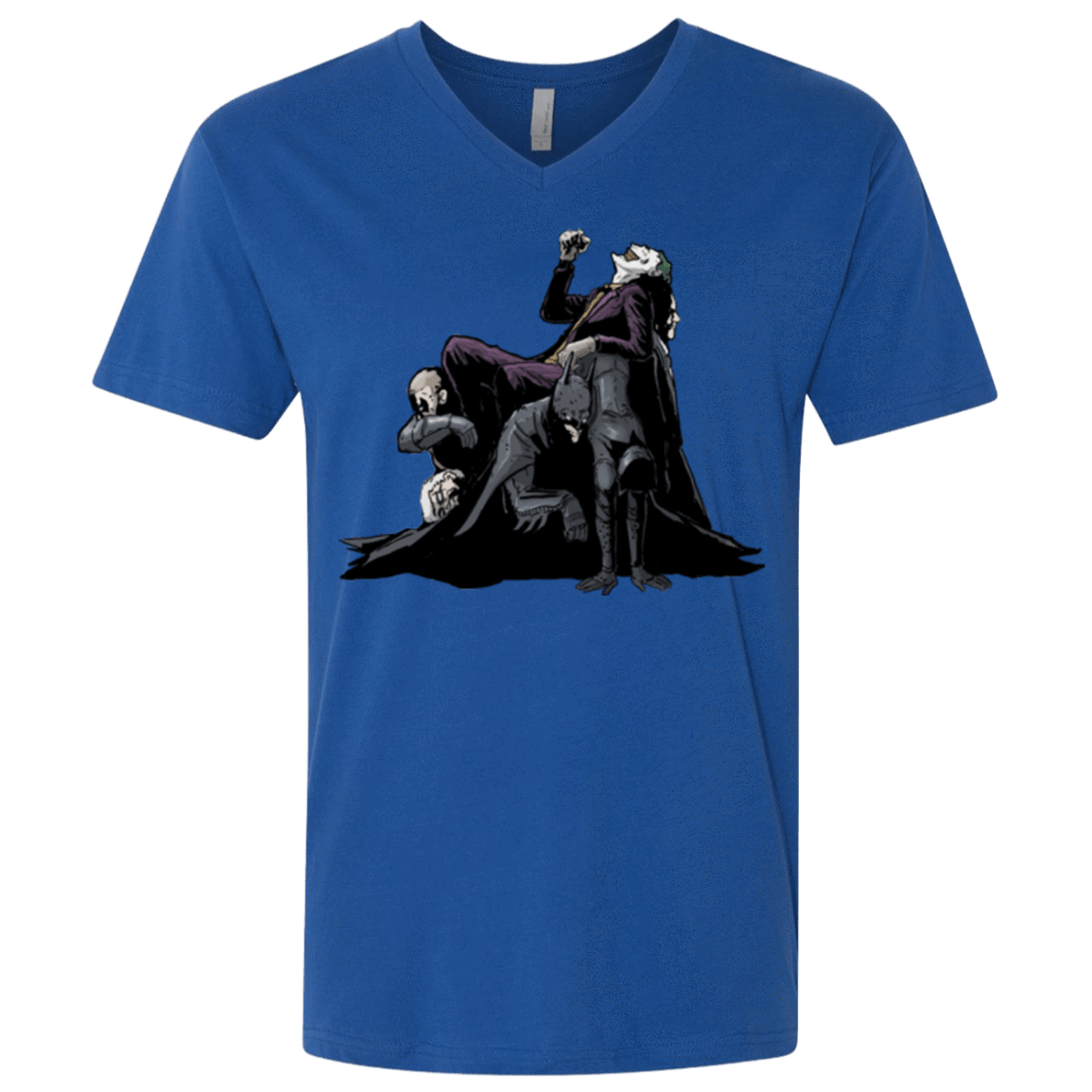 T-Shirts Royal / X-Small Last laugh Men's Premium V-Neck