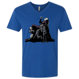 T-Shirts Royal / X-Small Last laugh Men's Premium V-Neck