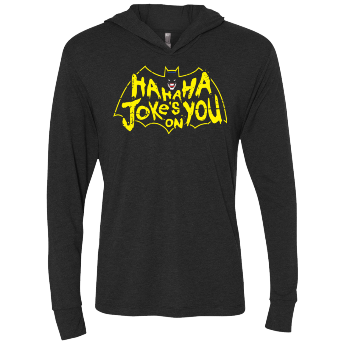 T-Shirts Vintage Black / X-Small Last Laugh Triblend Long Sleeve Hoodie Tee