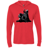 T-Shirts Vintage Red / X-Small Last laugh Triblend Long Sleeve Hoodie Tee