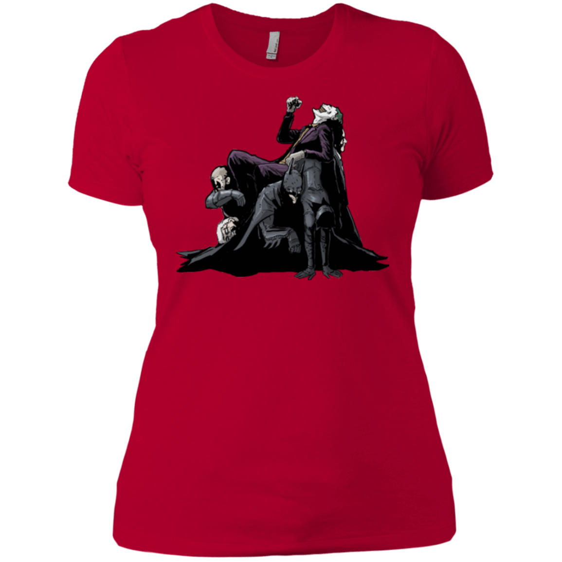 T-Shirts Red / X-Small Last laugh Women's Premium T-Shirt