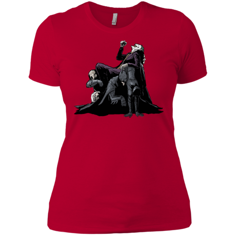 T-Shirts Red / X-Small Last laugh Women's Premium T-Shirt