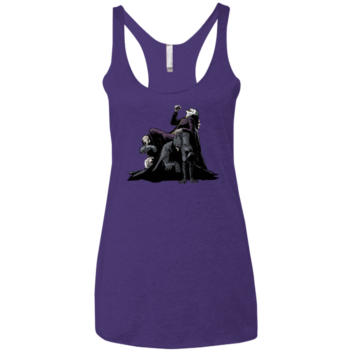 T-Shirts Purple Rush / X-Small Last laugh Women's Triblend Racerback Tank