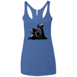 T-Shirts Vintage Royal / X-Small Last laugh Women's Triblend Racerback Tank