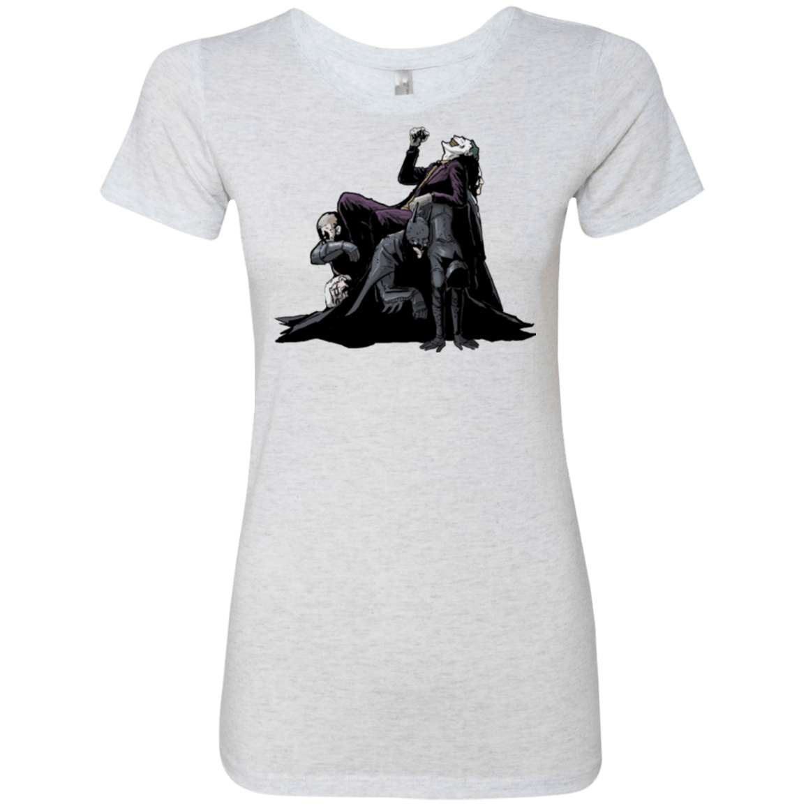 T-Shirts Heather White / Small Last laugh Women's Triblend T-Shirt