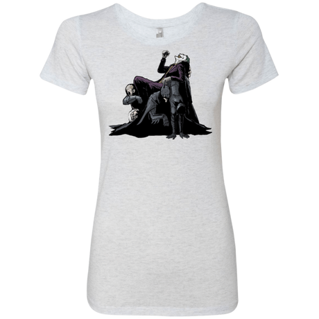 T-Shirts Heather White / Small Last laugh Women's Triblend T-Shirt