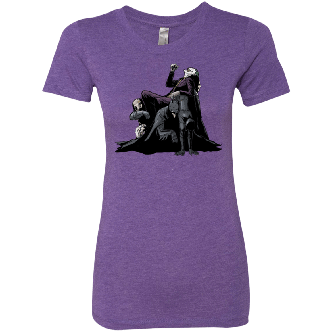 T-Shirts Purple Rush / Small Last laugh Women's Triblend T-Shirt