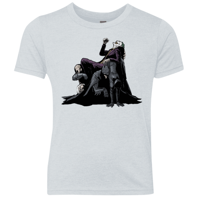 T-Shirts Heather White / YXS Last laugh Youth Triblend T-Shirt