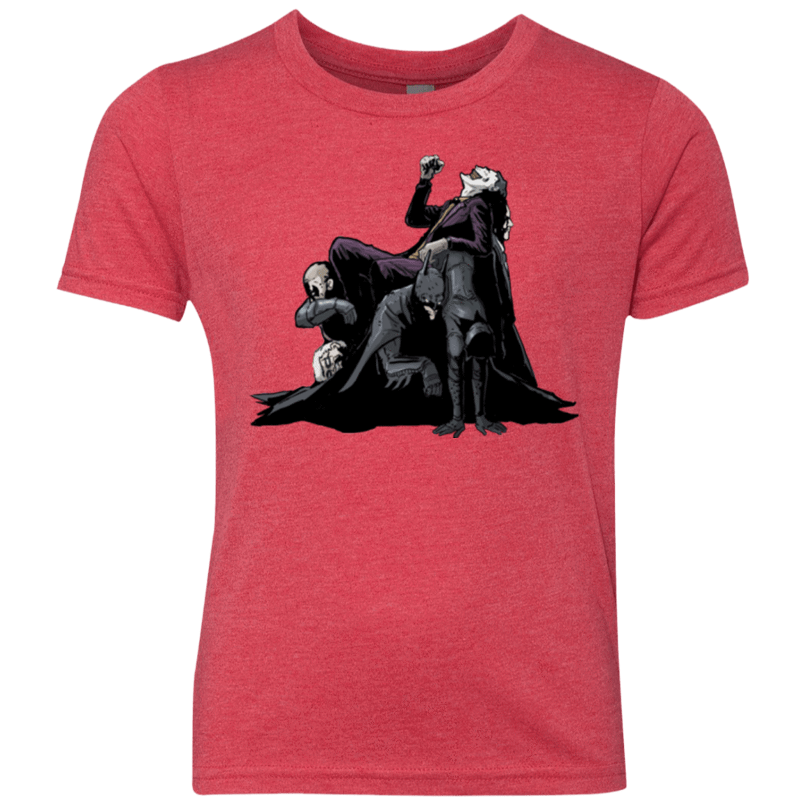 T-Shirts Vintage Red / YXS Last laugh Youth Triblend T-Shirt