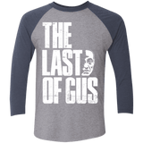 T-Shirts Premium Heather/ Vintage Navy / X-Small Last of Gus Men's Triblend 3/4 Sleeve