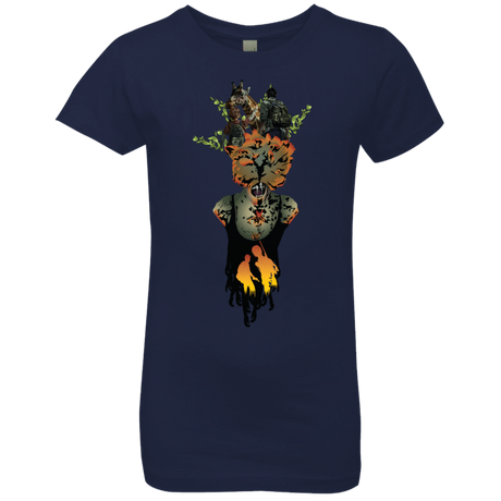 T-Shirts Midnight Navy / YXS Last of Us Girls Premium T-Shirt
