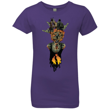 T-Shirts Purple Rush / YXS Last of Us Girls Premium T-Shirt
