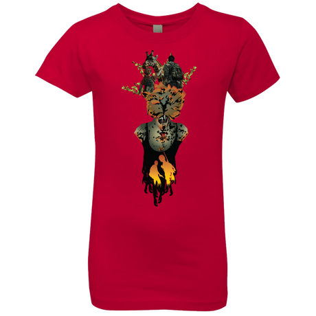 T-Shirts Red / YXS Last of Us Girls Premium T-Shirt