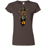 T-Shirts Dark Chocolate / S Last of Us Junior Slimmer-Fit T-Shirt