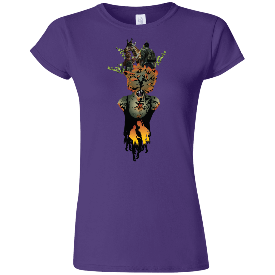 T-Shirts Purple / S Last of Us Junior Slimmer-Fit T-Shirt