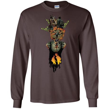 T-Shirts Dark Chocolate / S Last of Us Men's Long Sleeve T-Shirt