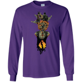 T-Shirts Purple / S Last of Us Men's Long Sleeve T-Shirt