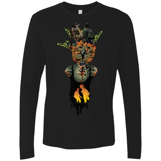 T-Shirts Black / S Last of Us Men's Premium Long Sleeve