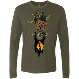 T-Shirts Military Green / S Last of Us Men's Premium Long Sleeve